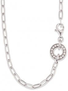 Engelsrufer Stříbrný řetízek se zirkony ERN-80-ZI