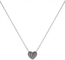 Engelsrufer Stříbrný náhrdelník Srdce s markazity ERN-HEART-MA