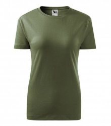 Dámské tričko Basic - Khaki | L