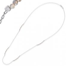 Engelsrufer Stříbrný náhrdelník s labradoritem ERN-80-PLATA-LA