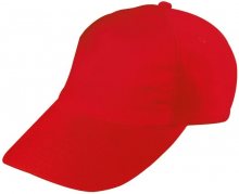 Dětská 5P kšiltovka MB7010 - Signální červená
