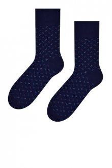 Steven 056-114 Ponožky 45-47 tmavě modrá