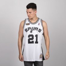 Jersey Mitchell & Ness San Antonio Spurs  #21 Tim Duncan white Authentic Jersey  - XL