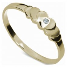Danfil Romantický zásnubní prsten DF1876z 51 mm