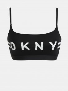 Černá podprsenka s potiskem DKNY