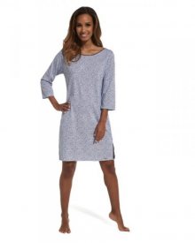 Cornette Ines 149/142 Noční košilka S tmavě modrá