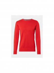 Červený pánský basic svetr Tom Tailor