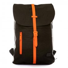 Spiral Tribeca Blackout Backpack Bag Black Orange - UNI