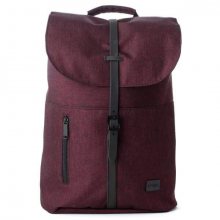 Spiral Tribeca Crosshatch Burgundy Backpack Bag - UNI