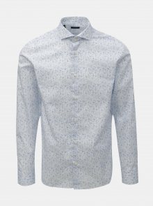 Modro-bílá vzorovaná košile Selected Homme Sel-Hart