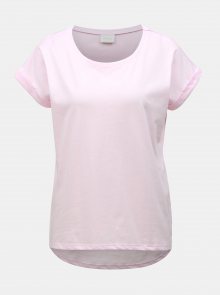 Světle růžové basic tričko VILA Dreamers