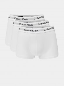 Sada tří bílých boxerek Calvin Klein Underwear