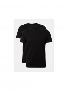 Sada dvou černých pánských basic triček Tom Tailor