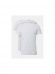 Sada dvou bílých pánských basic triček Tom Tailor