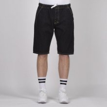 Mass Denim Classics Shorts Jeans straight fit black rinse - W 32