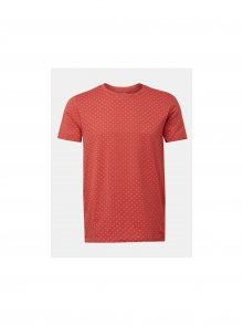 Červené pánské vzorované tričko Tom Tailor Denim