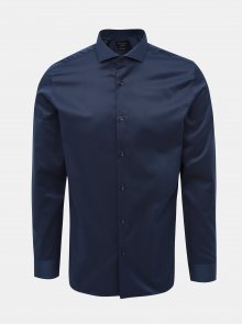 Tmavě modrá regular fit košile Jack & Jones Sel-Pelle