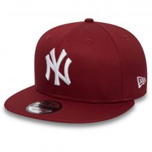 Kšiltovka New Era 9Fifty MLB League Esential NY Yankees Snapback Hot Red - S/M