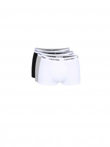 Sada tří boxerek v černé, bílé a šedé barvě Calvin Klein Underwear