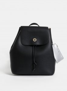 Černý batoh s peněženkou 2v1 Tommy Hilfiger Charming