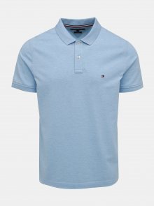 Světle modré pánské basic polo tričko Tommy Hilfiger