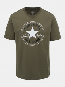 Khaki pánské tričko s potiskem Converse