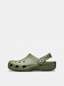Khaki pánské pantofle Crocs Classic