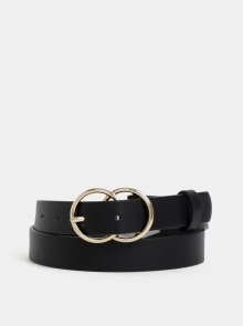 Černý pásek Pieces Elisa