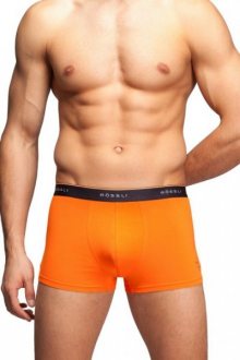 Rossli MSH-050 orange Pánské boxerky M oranžová