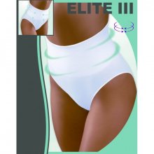 Stahovací kalhotky Elite III-Mitex S Bílá