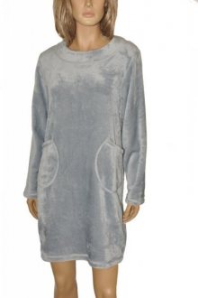 De Lafense 406 Tunika Soft Noční košile XXL šedá