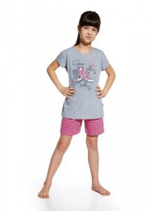 Cornette 787/51 Kids Girl Shoes Dívčí pyžamo 98-104 melanž