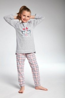 Cornette Kids Girl 780/93 Winter Day Dívčí pyžamo 86-92 melanž