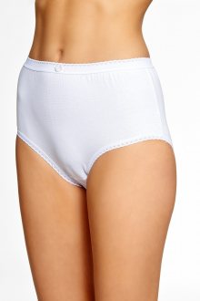 Vyšší kalhotky Lady Belty BC-MAXI - barva:BELBLAN/bílá, velikost:XXXL