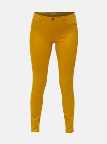 Žluté skinny fit džíny ONLY