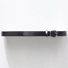 Blancheporte Úzký opasek černá 34/36