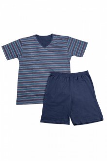 Pánské pyžamo Cornette 330 - barva:COR05/tyrkysová, velikost:XXL