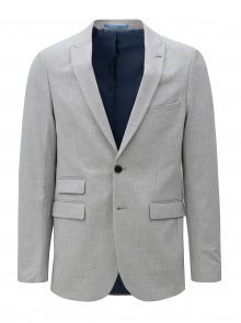 Světle šedé oblekové sako Burton Menswear London