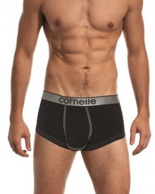 Cornette Real Men 101/01 černé Pánské boxerky L černá