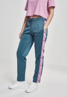 Urban Classics Ladies Button Up Track Pants jasper/coolpink/firered - S