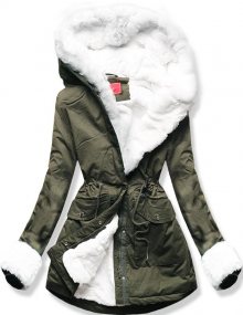 MODOVO Dámska zimní bunda 7356 khaki