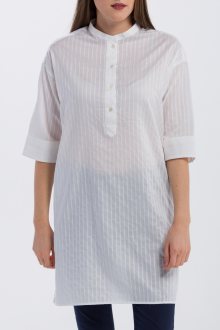 KOŠILE GANT O2. PP SATEEN STR POPOVER TUNIC