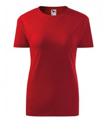 Dámské tričko Classic New - Červená | XS