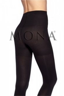 Mona micro push up 100 den grafitové Punčochové kalhoty 2 grafitová (tmavě šedá)