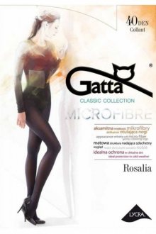 Gatta rosalia microfibre 40 den brown Punčochové kalhoty 2 hnědá