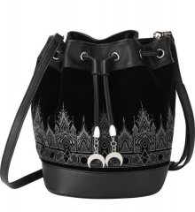 kabelka (taška) KILLSTAR - Duchess - BLACK - KSRA000065