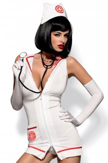 Erotický kostým Emergency dress stetoskop