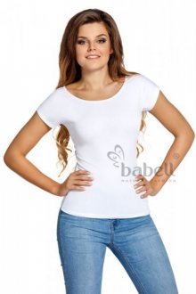 Babell Kiti plus bílé Dámské tričko 3XL bílá