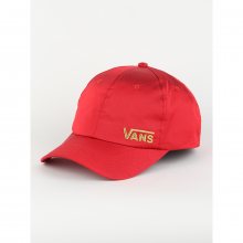 Vans Wm Chamber Hat Racing Red S červená jednotná