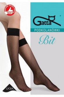 Gatta bit kabaretky nero Podkolenky Univerzální Nero